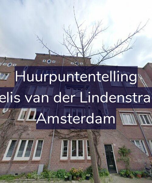 Foto gevel Huurpuntentelling voor Cornelis van der Lindenstraat 31, Amsterdam