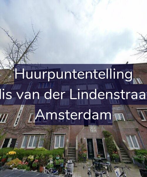Foto gevel Huurpuntentelling voor Cornelis van der Lindenstraat 15-1, Amsterdam
