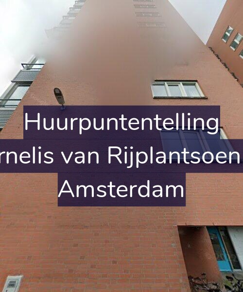 Foto gevel Huurpuntentelling voor Cornelis van Rijplantsoen 47, Amsterdam