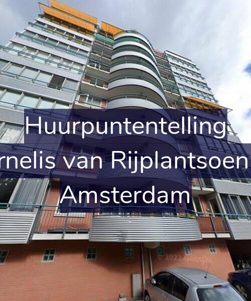 Foto gevel Huurpuntentelling voor Cornelis van Rijplantsoen 50, Amsterdam