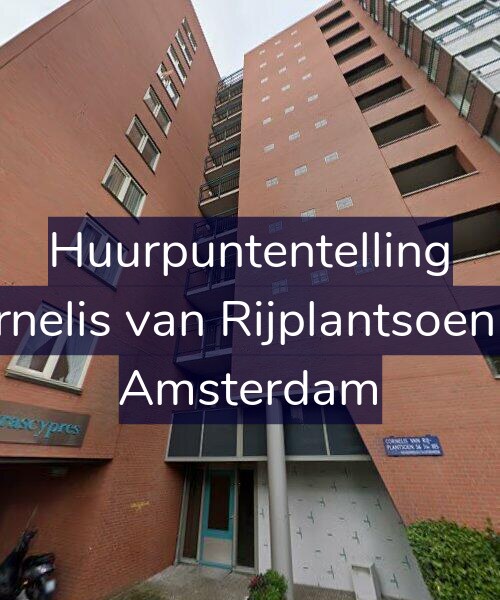 Foto gevel Huurpuntentelling voor Cornelis van Rijplantsoen 71, Amsterdam