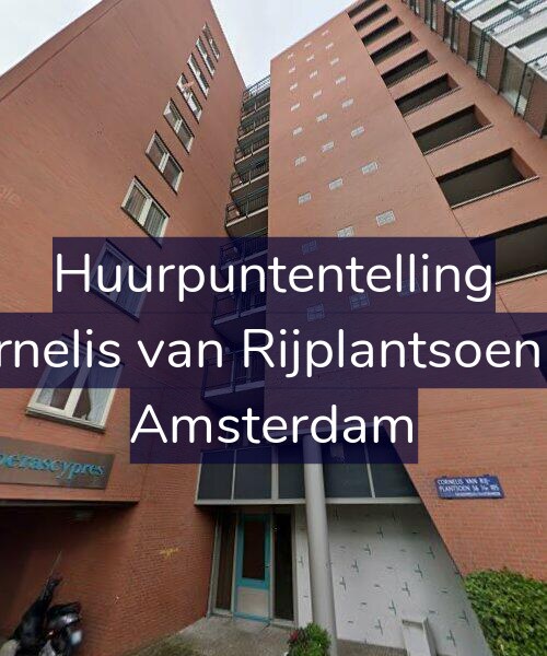 Foto gevel Huurpuntentelling voor Cornelis van Rijplantsoen 80, Amsterdam