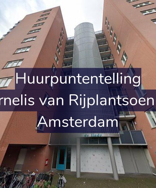 Foto gevel Huurpuntentelling voor Cornelis van Rijplantsoen 21, Amsterdam