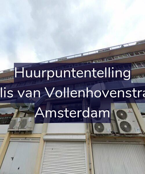 Foto gevel Huurpuntentelling voor Cornelis van Vollenhovenstraat 50, Amsterdam