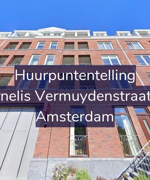 Foto gevel Huurpuntentelling voor Cornelis Vermuydenstraat 20, Amsterdam