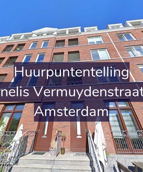 Foto gevel Huurpuntentelling voor Cornelis Vermuydenstraat 42, Amsterdam