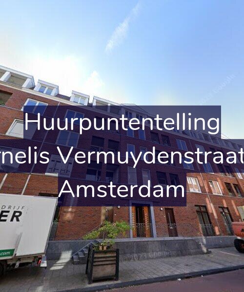 Foto gevel Huurpuntentelling voor Cornelis Vermuydenstraat 60, Amsterdam