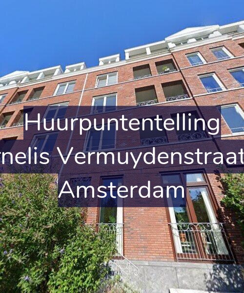 Foto gevel Huurpuntentelling voor Cornelis Vermuydenstraat 64, Amsterdam