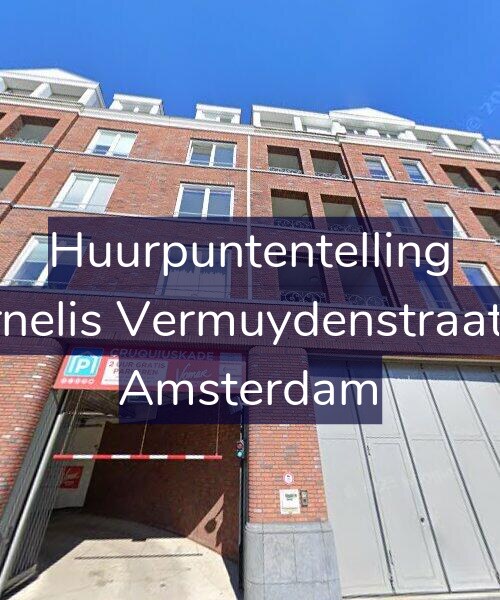 Foto gevel Huurpuntentelling voor Cornelis Vermuydenstraat 14, Amsterdam