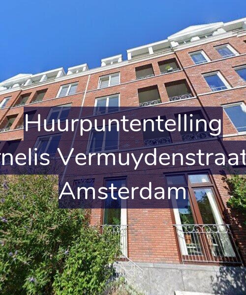 Foto gevel Huurpuntentelling voor Cornelis Vermuydenstraat 56, Amsterdam
