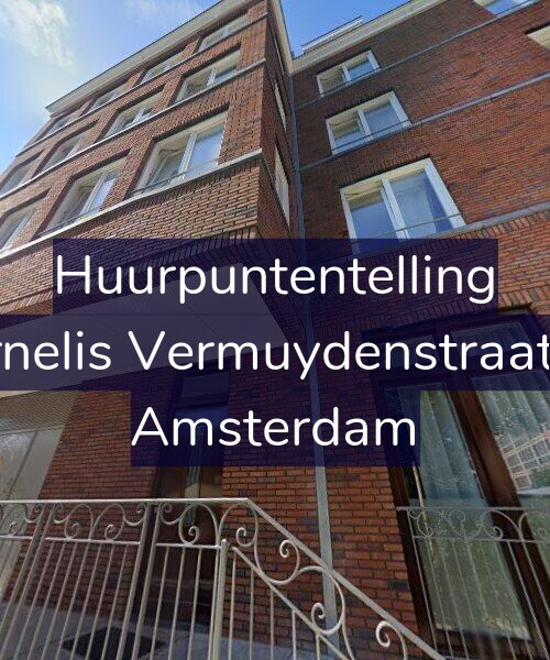 Foto gevel Huurpuntentelling voor Cornelis Vermuydenstraat 92, Amsterdam