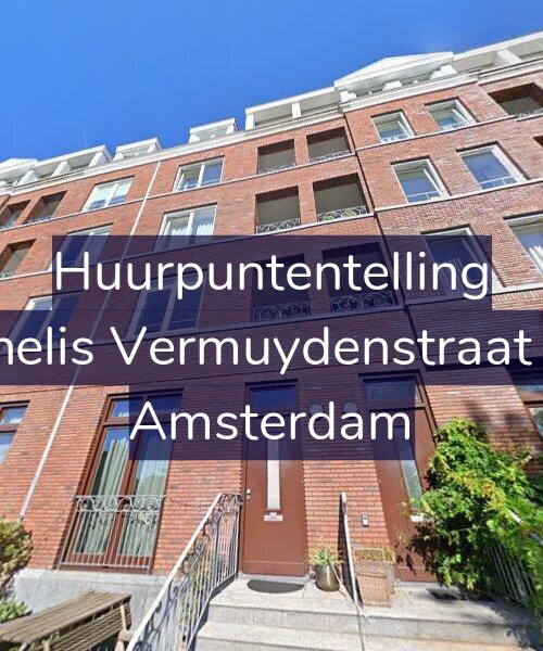 Foto gevel Huurpuntentelling voor Cornelis Vermuydenstraat 106, Amsterdam