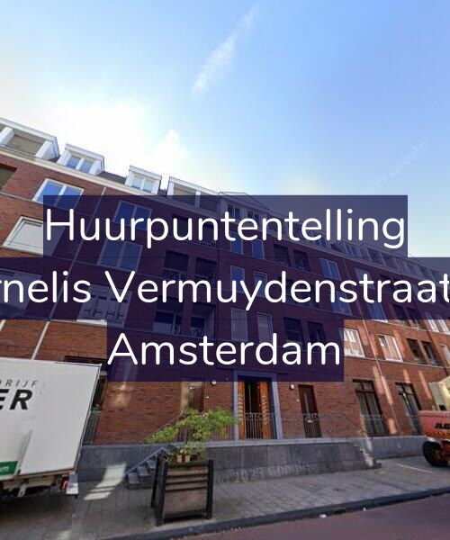 Foto gevel Huurpuntentelling voor Cornelis Vermuydenstraat 52, Amsterdam