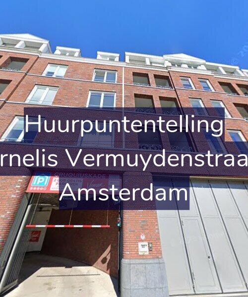 Foto gevel Huurpuntentelling voor Cornelis Vermuydenstraat 6, Amsterdam