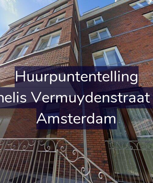 Foto gevel Huurpuntentelling voor Cornelis Vermuydenstraat 112, Amsterdam