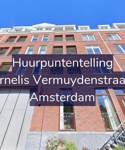 Foto gevel Huurpuntentelling voor Cornelis Vermuydenstraat 4, Amsterdam