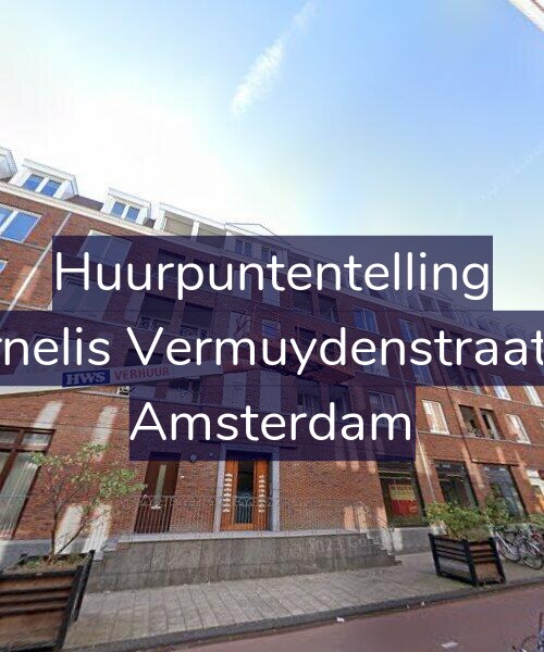 Foto gevel Huurpuntentelling voor Cornelis Vermuydenstraat 36, Amsterdam