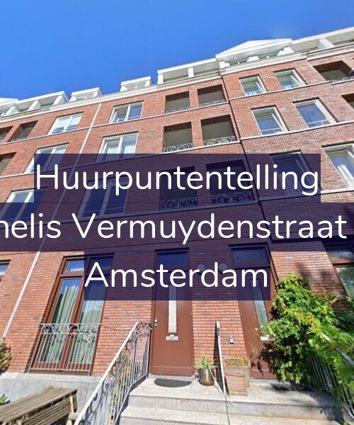 Foto gevel Huurpuntentelling voor Cornelis Vermuydenstraat 116, Amsterdam