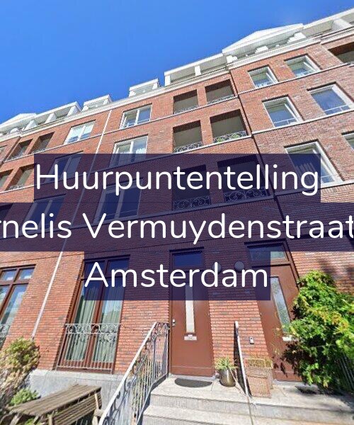 Foto gevel Huurpuntentelling voor Cornelis Vermuydenstraat 86, Amsterdam