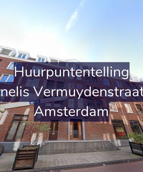 Foto gevel Huurpuntentelling voor Cornelis Vermuydenstraat 34, Amsterdam