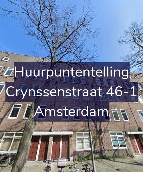 Foto gevel Huurpuntentelling voor Crynssenstraat 46-1, Amsterdam