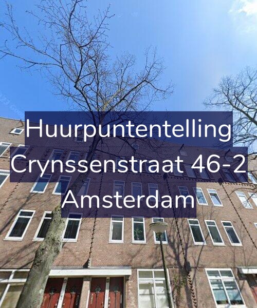 Foto gevel Huurpuntentelling voor Crynssenstraat 46-2, Amsterdam