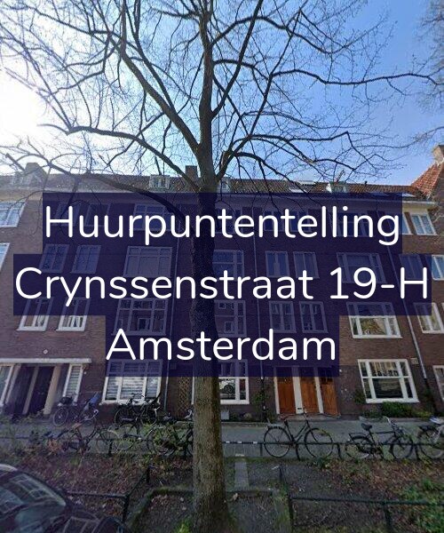 Foto gevel Huurpuntentelling voor Crynssenstraat 19-H, Amsterdam