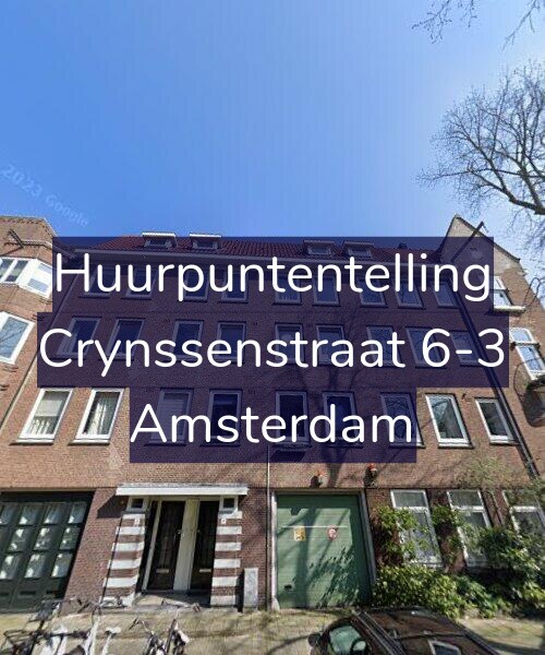 Foto gevel Huurpuntentelling voor Crynssenstraat 6-3, Amsterdam