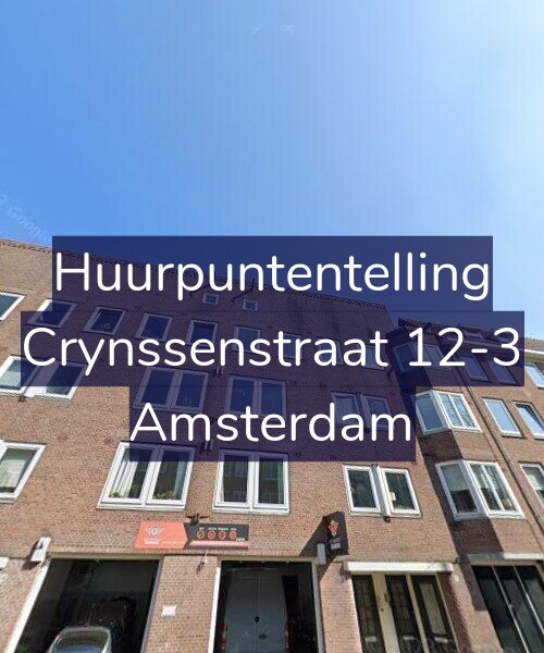 Foto gevel Huurpuntentelling voor Crynssenstraat 12-3, Amsterdam