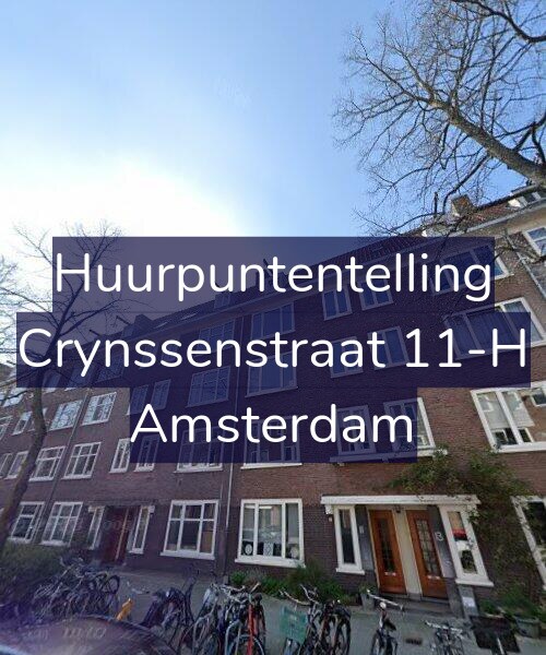 Foto gevel Huurpuntentelling voor Crynssenstraat 11-H, Amsterdam