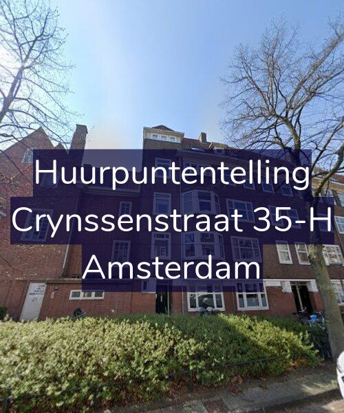 Foto gevel Huurpuntentelling voor Crynssenstraat 35-H, Amsterdam