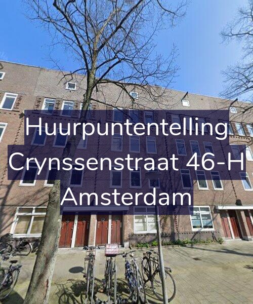 Foto gevel Huurpuntentelling voor Crynssenstraat 46-H, Amsterdam