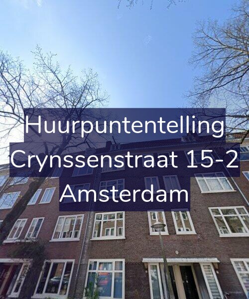 Foto gevel Huurpuntentelling voor Crynssenstraat 15-2, Amsterdam