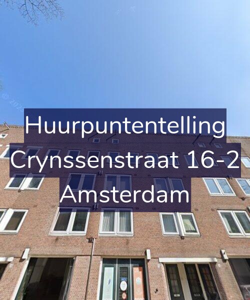 Foto gevel Huurpuntentelling voor Crynssenstraat 16-2, Amsterdam