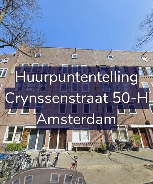 Foto gevel Huurpuntentelling voor Crynssenstraat 50-H, Amsterdam