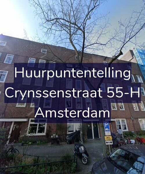 Foto gevel Huurpuntentelling voor Crynssenstraat 55-H, Amsterdam
