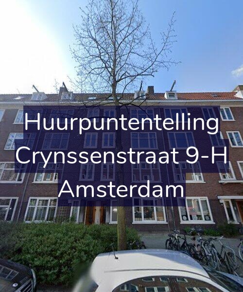 Foto gevel Huurpuntentelling voor Crynssenstraat 9-H, Amsterdam