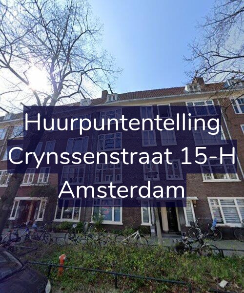 Foto gevel Huurpuntentelling voor Crynssenstraat 15-H, Amsterdam