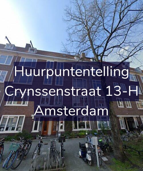 Foto gevel Huurpuntentelling voor Crynssenstraat 13-H, Amsterdam