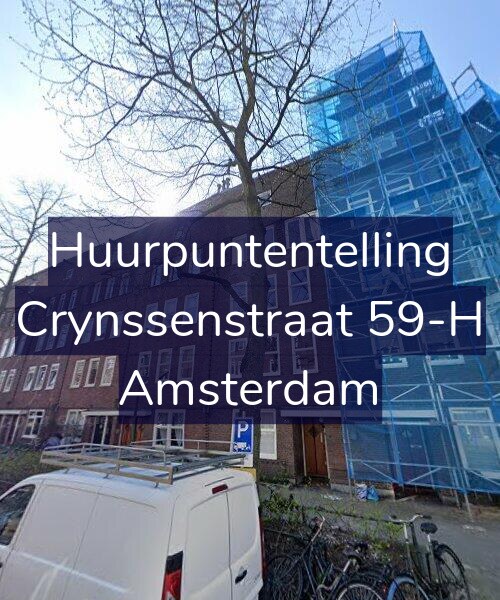 Foto gevel Huurpuntentelling voor Crynssenstraat 59-H, Amsterdam