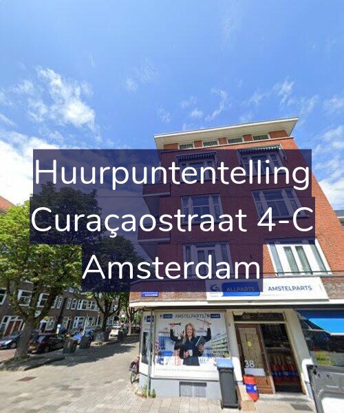 Foto gevel Huurpuntentelling voor Curaçaostraat 4-C, Amsterdam