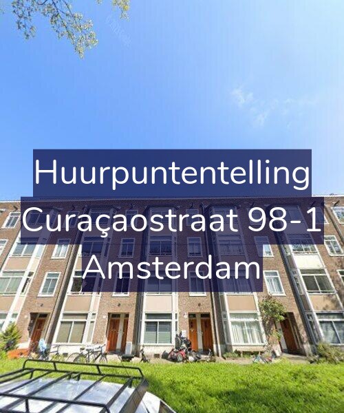 Foto gevel Huurpuntentelling voor Curaçaostraat 98-1, Amsterdam