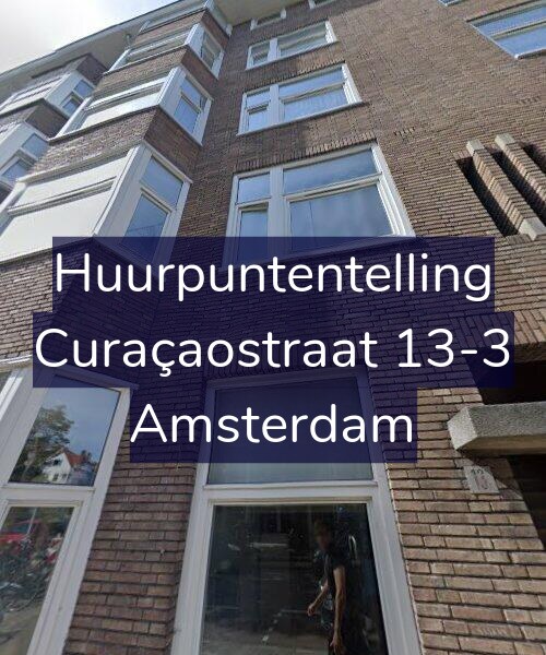 Foto gevel Huurpuntentelling voor Curaçaostraat 13-3, Amsterdam
