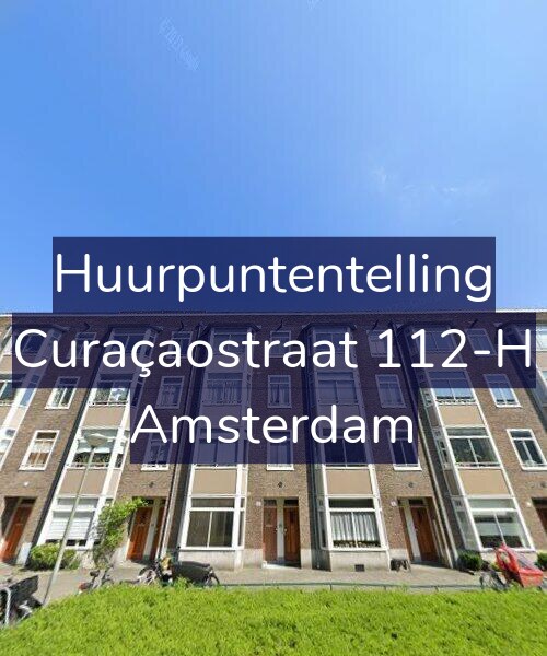 Foto gevel Huurpuntentelling voor Curaçaostraat 112-H, Amsterdam