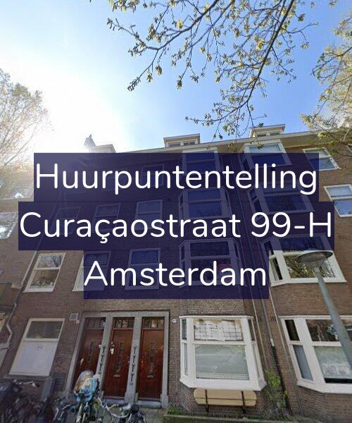 Foto gevel Huurpuntentelling voor Curaçaostraat 99-H, Amsterdam