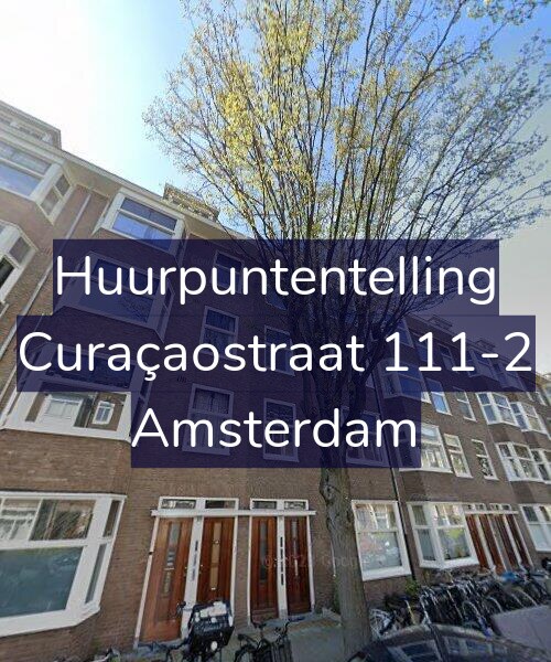 Foto gevel Huurpuntentelling voor Curaçaostraat 111-2, Amsterdam