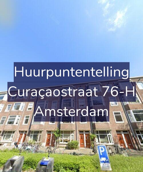 Foto gevel Huurpuntentelling voor Curaçaostraat 76-H, Amsterdam