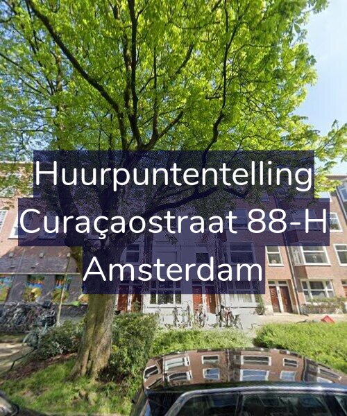Foto gevel Huurpuntentelling voor Curaçaostraat 88-H, Amsterdam