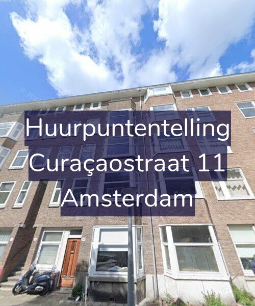 Foto gevel Huurpuntentelling voor Curaçaostraat 11, Amsterdam
