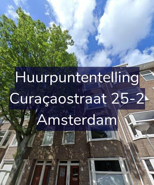 Foto gevel Huurpuntentelling voor Curaçaostraat 25-2, Amsterdam